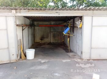 Ремонт гаража (снятие асфальта+стяжка пола)