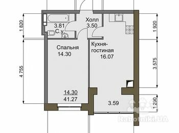 Потрібен ремонт в новобудові 1кк