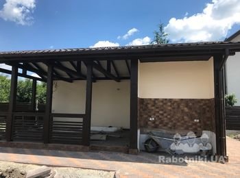Маркизы, ролеты на беседку