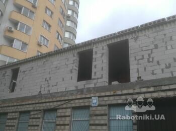 Киев, Пеноблок + Фасад ( мокрый)