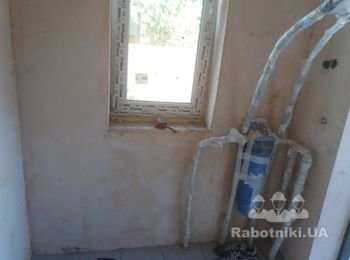 Плитка на стены в котельной (21-22 м.кв.)