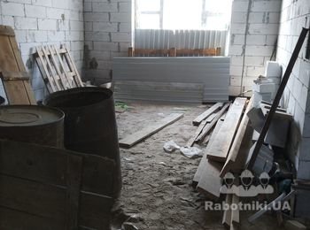 Подготовка под черновой пол