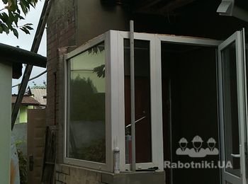 Сделать крышу над верандой