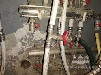 Монтаж котла типа Галан