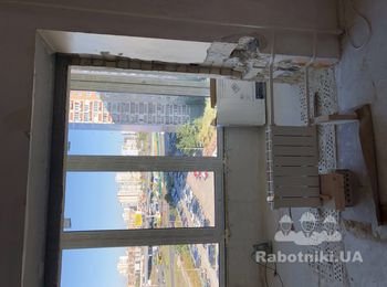 Внутриння отделка Балкона