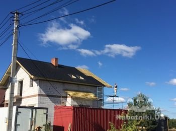Обложить 1 дымоход клинкерной плиткой