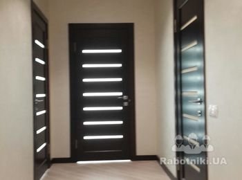 Установка дверей из ясеня с вашим инструментом