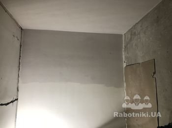 Поклеить обои 300м2 под покраску