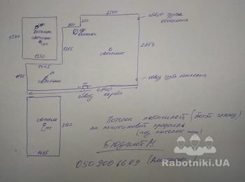 Потолок натяжной (изготовление и монтаж)