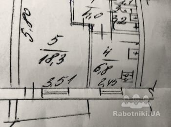 Натяжной потолок в однокомнатной квартире.