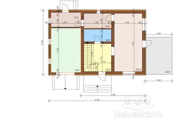 Стройка двухэтажного дома