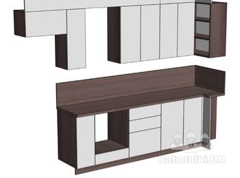 Сборка и установка кухни