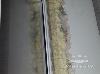 Восстановление откосов, после установки металопластиковых окон!