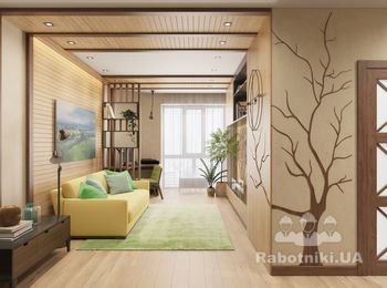 Внутрення отделка квартиры, ЖК Чайка (есть дизайн проект)