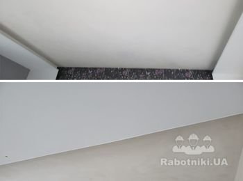Венецианская штукатурка потолка 22м2