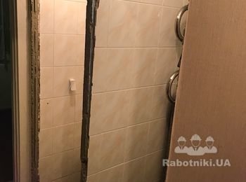 Установка дверной коробки