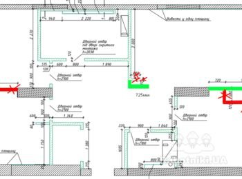 Укладання перегородок з газобетону