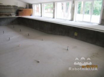 Сборка и настройка оборудования бассейна, облицовка мозаикой