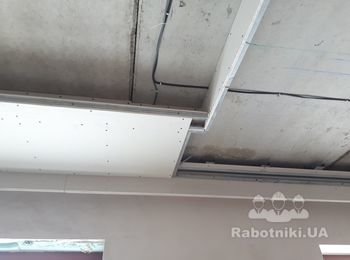 Гипсокартонные работы. И пр.