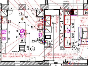 Пробросить трассы электрики в гофре 1500м.п