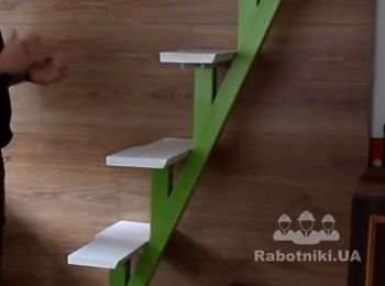 Нужно сварить лестницу на монокосоуре
