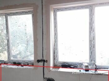 Установка двух стеновых рекуператоров в доме (санузел и кухня)