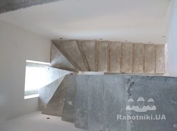 Кованые перила на лестницу в доме