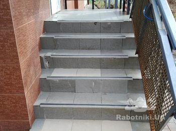 Зовнішня плитка на сходи