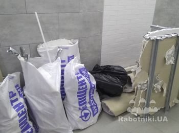 Вывоз строймусора. Небольшой объем