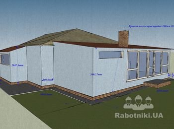 Капитальная веранда+крыльцо