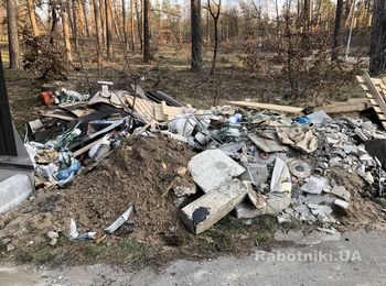 Вывоз строительного мусора с погрузкой