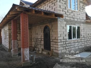 Утеплення фасадів під "короед"