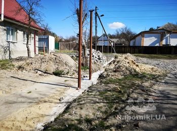 Забор из бутового камня