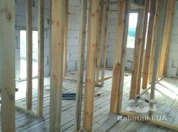 Внутренние работы новый дом 100м2