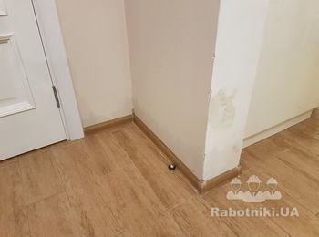 Подготовка стены 3 м.кв. шпаклевка финишом и покраска