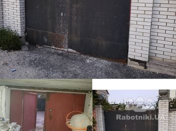 Автоматические Ворота в гараж 1 шт, откатные ворота на вьезд 2шт