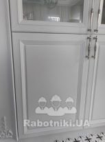 Изготовить фасады под лестницей с ольхи Чабаны