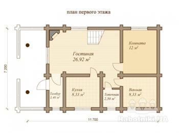 Залить фундамент 71 кВ.м. лента+плита