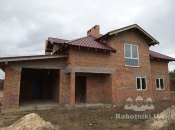 Фасадные работы 200-250 м2. Хотяновка