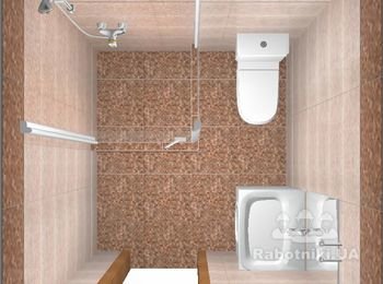 Полный ремонт в ванной комнате