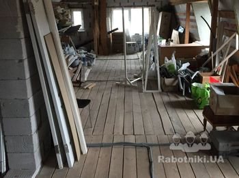 Сделать ремонт на 3м этаже дома 60м.кв.
