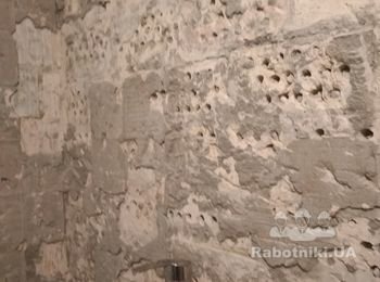Укладка плитки в санузле (Киев, Борщаговка)