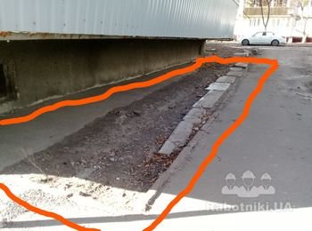 Асфальтирование подъездной территории жилого дома