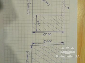 Установка перегородок, стен(на металический профиль)