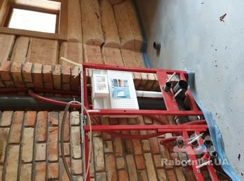 Установка сантехники. Облицовка плиткой.