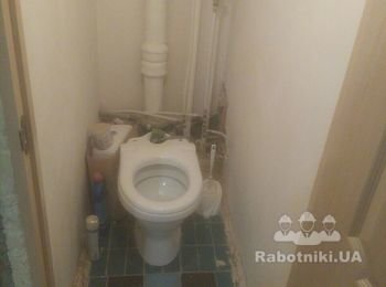 Укладка плитки, монтаж унитаза, плинтусов, наличников