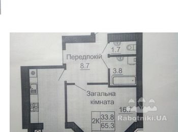 Комплексный ремонт 1к. квартиры на Борщаговке