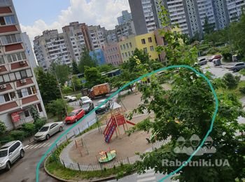 Вывоз отсева с детской площадки