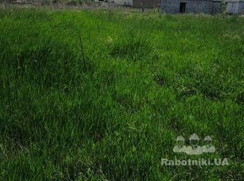 Покос травы, уборка участка от травы 8соток