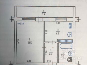 Ремонт однокомнатной квартиры 30 м.кв.